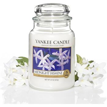 Midnight Jasmine Candle (polnočné jazmín) - Vonná sviečka